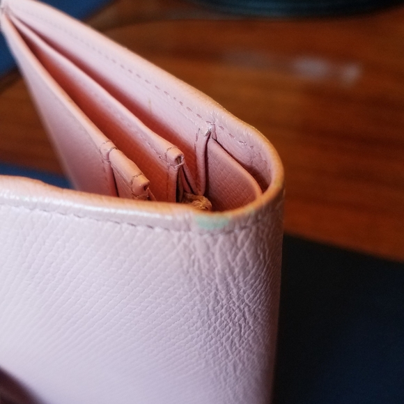 SOLD@! Auth. Chanel Pink Coco Long Wallet - Picture 3 of 12